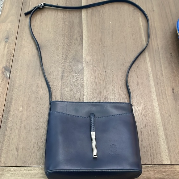 Set of 2 Blue Vera Pelle Handbags - Picture 11 of 17